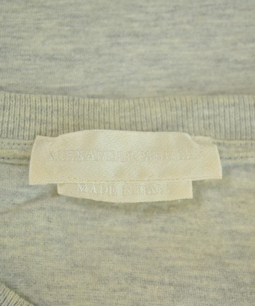 ALEXANDER MCQUEEN（アレキサンダーマックイーン）Tシャツ・カットソー グレー サイズ:-(XS位) メンズ/2200730497042