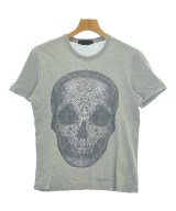 ALEXANDER MCQUEEN（アレキサンダーマックイーン）Tシャツ・カットソー グレー サイズ:-(XS位) メンズ/2200730497066
