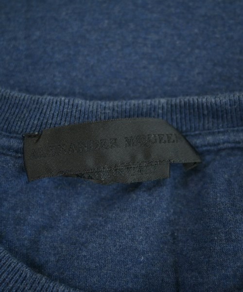 ALEXANDER MCQUEEN（アレキサンダーマックイーン）Tシャツ・カットソー 紺 サイズ:S メンズ/2200730497073