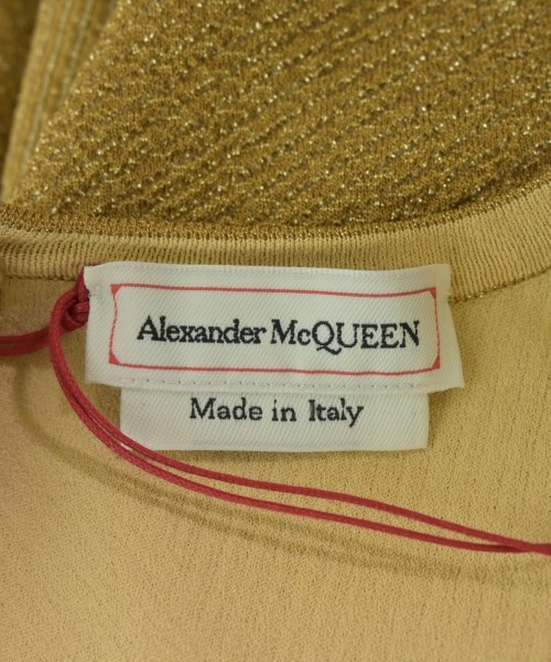 ALEXANDER MCQUEEN（アレキサンダーマックイーン）ワンピース ゴールド サイズ:M レディース/2200732785031