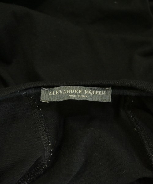 ALEXANDER MCQUEEN（アレキサンダーマックイーン）Tシャツ・カットソー 黒 サイズ:36(XS位) レディース/2200733758072