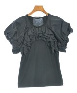 ALEXANDER MCQUEEN（アレキサンダーマックイーン）Tシャツ・カットソー 黒 サイズ:36(XS位) レディース/2200733758072