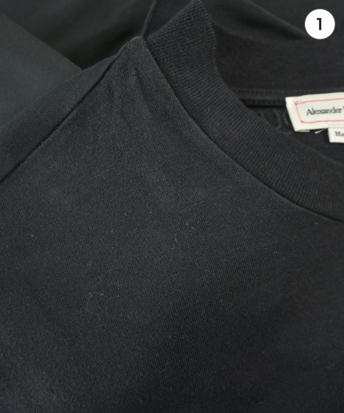 ALEXANDER MCQUEEN（アレキサンダーマックイーン）Tシャツ・カットソー 黒 サイズ:36(XS位) レディース/2200720272185