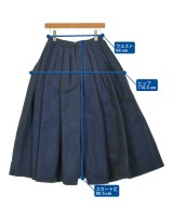 ALEXANDER MCQUEEN（アレキサンダーマックイーン）ロング・マキシ丈スカート 紺 サイズ:40(M位) レディース/2200720272239