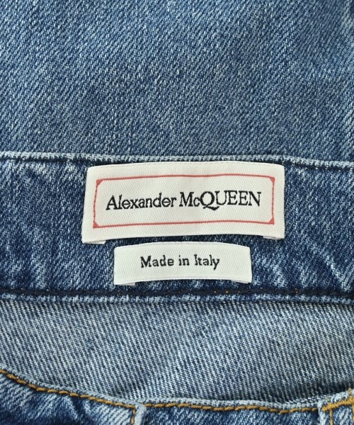 ALEXANDER MCQUEEN（アレキサンダーマックイーン）ロング・マキシ丈スカート 青 サイズ:40(M位) レディース/2200720272246