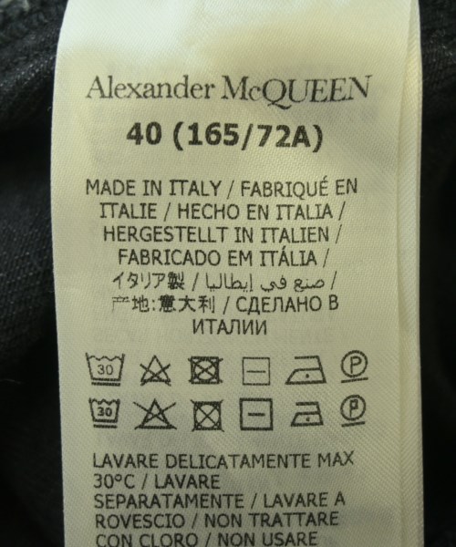 ALEXANDER MCQUEEN（アレキサンダーマックイーン）ロング・マキシ丈スカート 黒 サイズ:40(M位) レディース/2200720272277