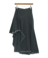 ALEXANDER MCQUEEN（アレキサンダーマックイーン）ロング・マキシ丈スカート 黒 サイズ:40(M位) レディース/2200720272277
