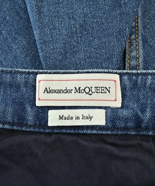 ALEXANDER MCQUEEN（アレキサンダーマックイーン）ミニスカート 青 サイズ:40(M位) レディース/2200720272291