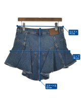ALEXANDER MCQUEEN（アレキサンダーマックイーン）ミニスカート 青 サイズ:40(M位) レディース/2200720272291