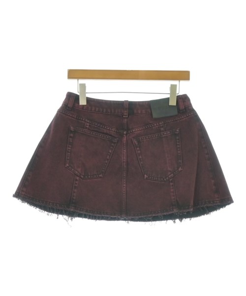 ALEXANDER MCQUEEN（アレキサンダーマックイーン）ミニスカート 赤 サイズ:38(M位) レディース/2200720272307