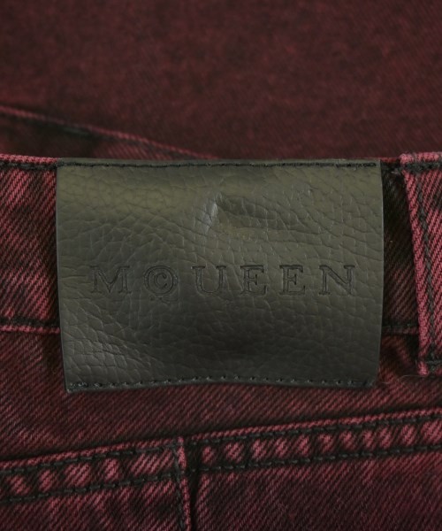 ALEXANDER MCQUEEN（アレキサンダーマックイーン）ミニスカート 赤 サイズ:38(M位) レディース/2200720272307