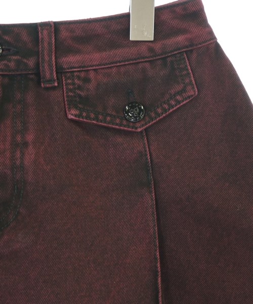 ALEXANDER MCQUEEN（アレキサンダーマックイーン）ミニスカート 赤 サイズ:38(M位) レディース/2200720272307