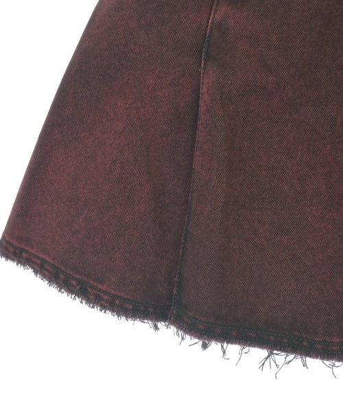 ALEXANDER MCQUEEN（アレキサンダーマックイーン）ミニスカート 赤 サイズ:38(M位) レディース/2200720272307