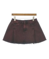 ALEXANDER MCQUEEN（アレキサンダーマックイーン）ミニスカート 赤 サイズ:38(M位) レディース/2200720272307