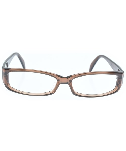 ALEXANDER MCQUEEN（アレキサンダーマックイーン）メガネ 茶 サイズ:- メンズ/2200721381336