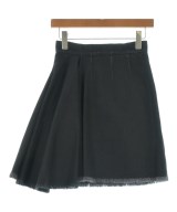 ALEXANDER MCQUEEN（アレキサンダーマックイーン）ミニスカート 黒 サイズ:36(XS位) レディース/2200721250021