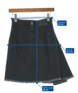 ALEXANDER MCQUEEN（アレキサンダーマックイーン）ミニスカート 黒 サイズ:36(XS位) レディース/2200721250021