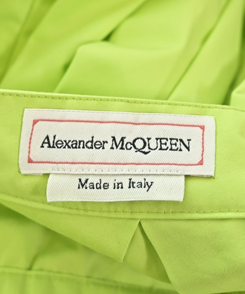 ALEXANDER MCQUEEN（アレキサンダーマックイーン）ロング・マキシ丈スカート 緑 サイズ:36(XS位) レディース/2200721250045