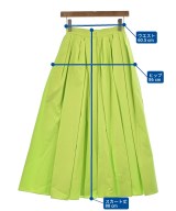 ALEXANDER MCQUEEN（アレキサンダーマックイーン）ロング・マキシ丈スカート 緑 サイズ:36(XS位) レディース/2200721250045