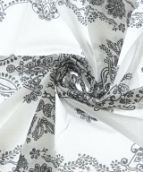 ALEXANDER MCQUEEN（アレキサンダーマックイーン）ストール 白 サイズ:- メンズ/2200721901046