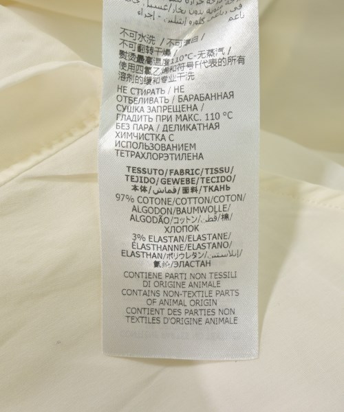 ALEXANDER MCQUEEN（アレキサンダーマックイーン）カジュアルシャツ 白 サイズ:15(S位) メンズ/2200722379028