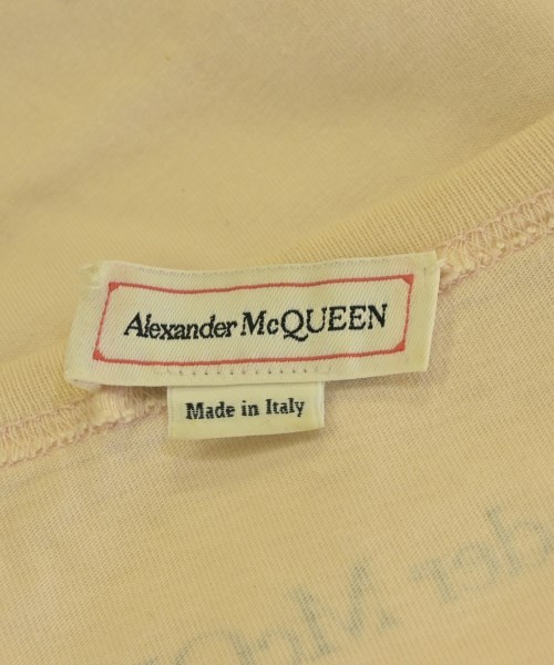 ALEXANDER MCQUEEN（アレキサンダーマックイーン）Tシャツ・カットソー ピンク サイズ:S メンズ/2200718691059