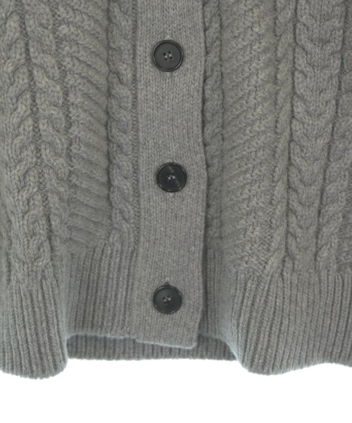 ALEXANDER MCQUEEN（アレキサンダーマックイーン）カーディガン グレー サイズ:L レディース/2200724615018