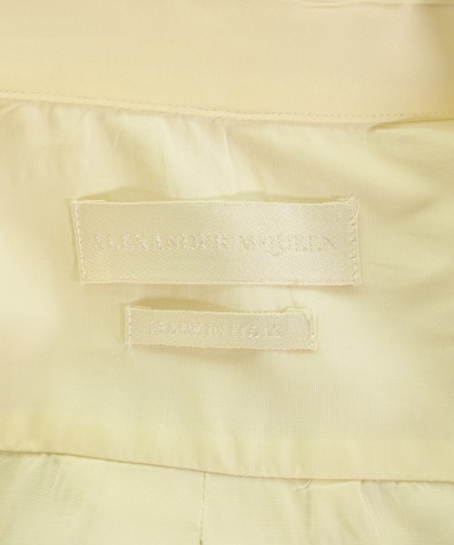 ALEXANDER MCQUEEN（アレキサンダーマックイーン）ドレスシャツ 白 サイズ:46(M位) メンズ/2200725160036