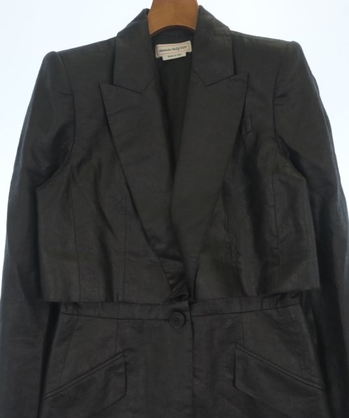 ALEXANDER MCQUEEN（アレキサンダーマックイーン）ジャケット 黒 サイズ:40(M位) レディース/2200722824030