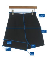 ALEXANDER MCQUEEN（アレキサンダーマックイーン）ショートパンツ 黒 サイズ:40(M位) レディース/2200722824061