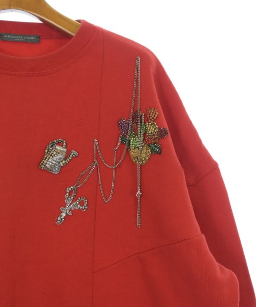 ALEXANDER MCQUEEN（アレキサンダーマックイーン）スウェット 赤 サイズ:38(S位) レディース/2200722824085