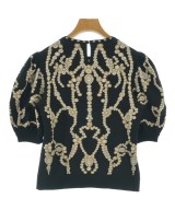 ALEXANDER MCQUEEN（アレキサンダーマックイーン）ニット・セーター 黒 サイズ:M レディース/2200722824092