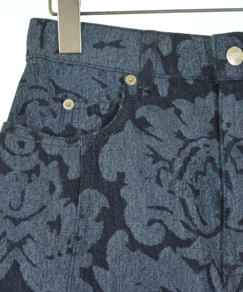 ALEXANDER MCQUEEN（アレキサンダーマックイーン）ミニスカート 紺 サイズ:-(M位) レディース/2200724611638