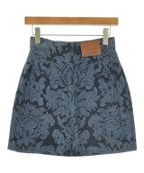 ALEXANDER MCQUEEN（アレキサンダーマックイーン）ミニスカート 紺 サイズ:-(M位) レディース/2200724611638