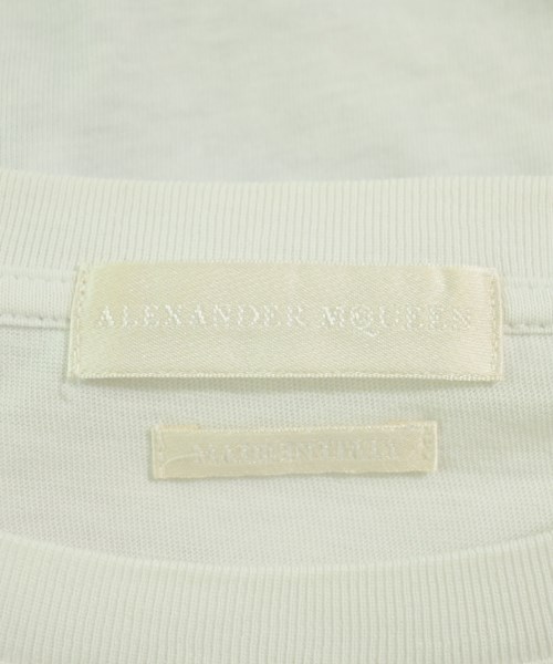 ALEXANDER MCQUEEN（アレキサンダーマックイーン）Tシャツ・カットソー 白 サイズ:S メンズ/2200721612492