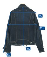 ALEXANDER MCQUEEN（アレキサンダーマックイーン）デニムジャケット 紺 サイズ:44(S位) メンズ/2200726730054