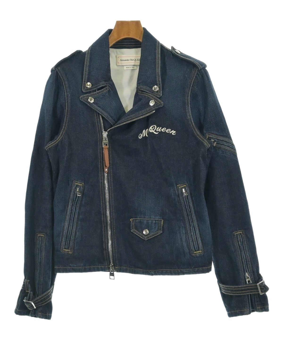 ALEXANDER MCQUEEN（アレキサンダーマックイーン）デニムジャケット 紺