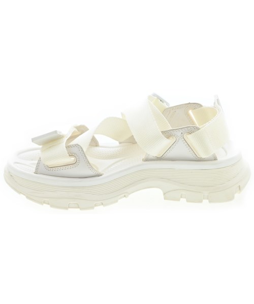ALEXANDER MCQUEEN（アレキサンダーマックイーン）サンダル 白 サイズ:EU37(23.5cm位) レディース/2200728369221