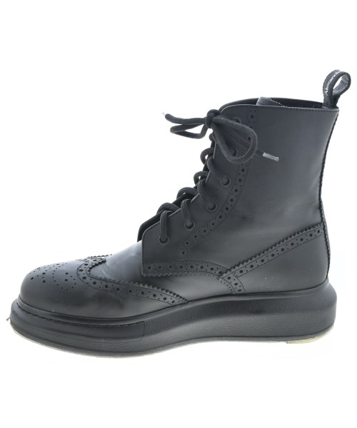 ALEXANDER MCQUEEN（アレキサンダーマックイーン）ブーツ 黒 サイズ:EU41(26cm位) メンズ/2200684661070