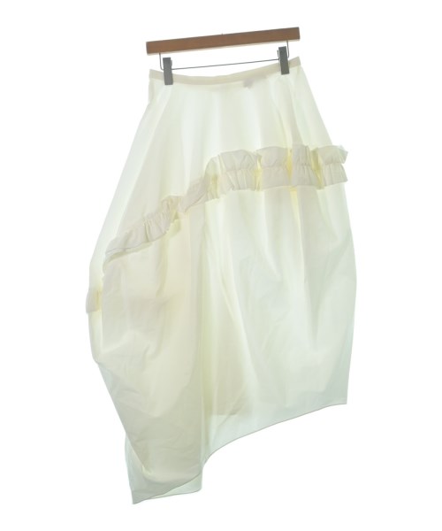 ALEXANDER MCQUEEN(アレキサンダーマックイーン)ロング・マキシ丈スカート 白 サイズ:42(M位)/2200685564240