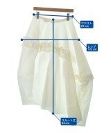 ALEXANDER MCQUEEN（アレキサンダーマックイーン）ロング・マキシ丈スカート 白 サイズ:42(M位) レディース/2200685564240