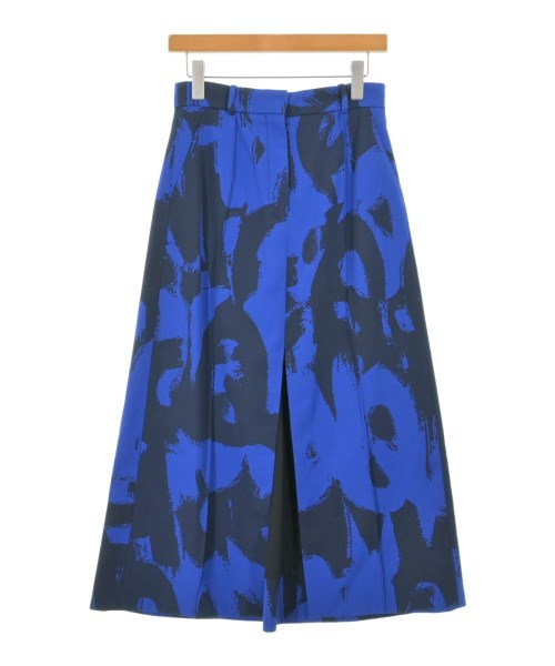 ALEXANDER MCQUEEN(アレキサンダーマックイーン)ロング・マキシ丈スカート 青 サイズ:42(M位)/2200686906094