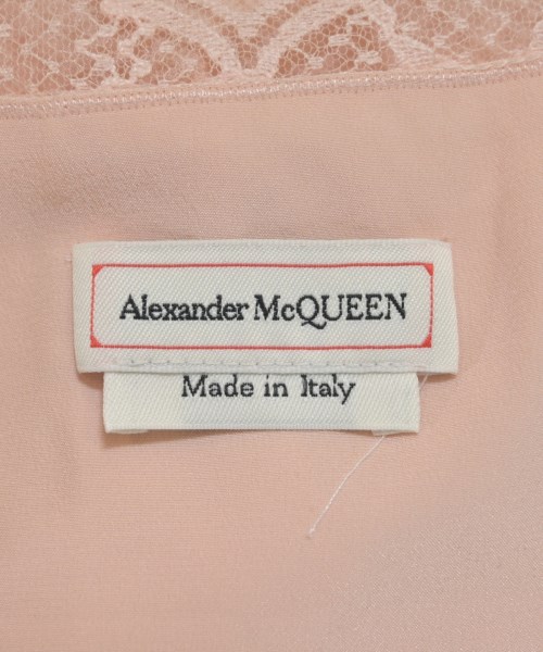 ALEXANDER MCQUEEN（アレキサンダーマックイーン）キャミソール ピンク サイズ:38(S位) レディース/2200682813044