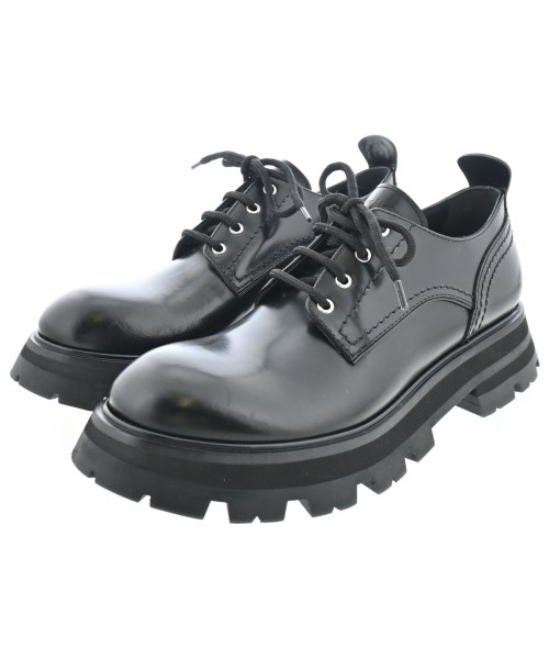 ALEXANDER MCQUEEN(アレキサンダーマックイーン)ドレスシューズ/ローファー 黒 サイズ:EU38(24.5cm位)/2200683126051