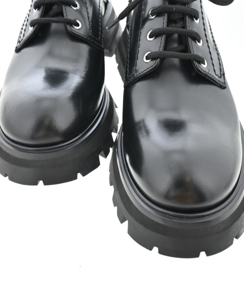 ALEXANDER MCQUEEN（アレキサンダーマックイーン）ドレスシューズ/ローファー 黒 サイズ:EU38(24.5cm位) レディース/2200683126051