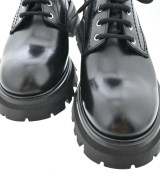 ALEXANDER MCQUEEN（アレキサンダーマックイーン）ドレスシューズ/ローファー 黒 サイズ:EU38(24.5cm位) レディース/2200683126051