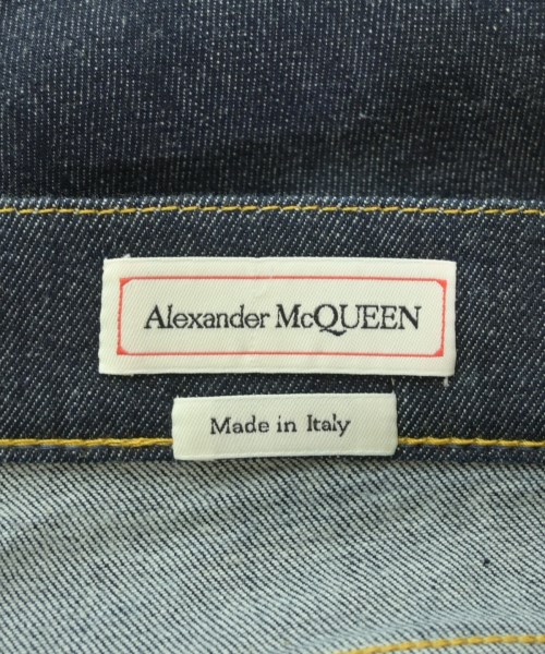 ALEXANDER MCQUEEN（アレキサンダーマックイーン）デニムパンツ 紺 サイズ:50(XL位) メンズ/2200687273133