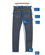 ALEXANDER MCQUEEN（アレキサンダーマックイーン）デニムパンツ 紺 サイズ:50(XL位) メンズ/2200687273133