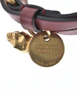 ALEXANDER MCQUEEN（アレキサンダーマックイーン）ブレスレット・バングル 赤 サイズ:- レディース/2200688172053