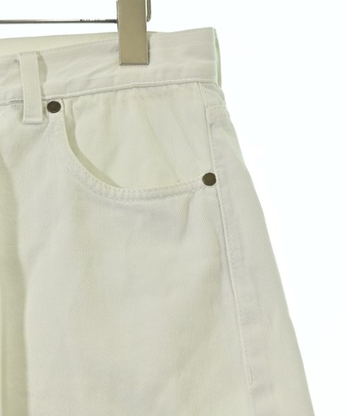 ALEXANDER MCQUEEN（アレキサンダーマックイーン）デニムパンツ 白 サイズ:46(M位) メンズ/2200690425024